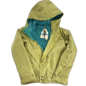 burton dryride cool flavors junior size l green insulated snowboard ski jacket